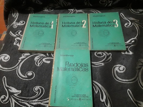 Libro Historia De Matemáticas Y Paradojas Hofmann Northrop