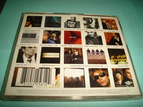 Bon Jovi - Crush - Cd - Ind. Arg. (Usado)