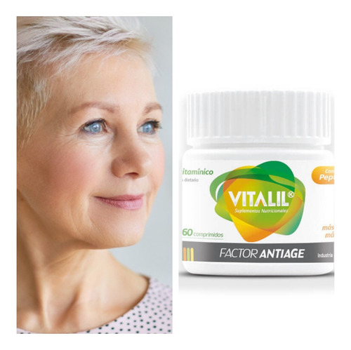 Factor Antiage Linfar Vitalil Multivitamico Antiage Completo