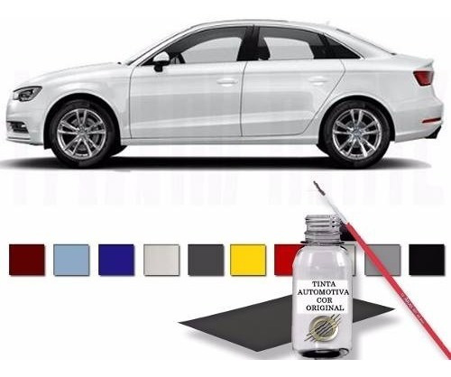 Retoque Tinta Automotiva Branco Geleira Audi A3 A4 Sedan