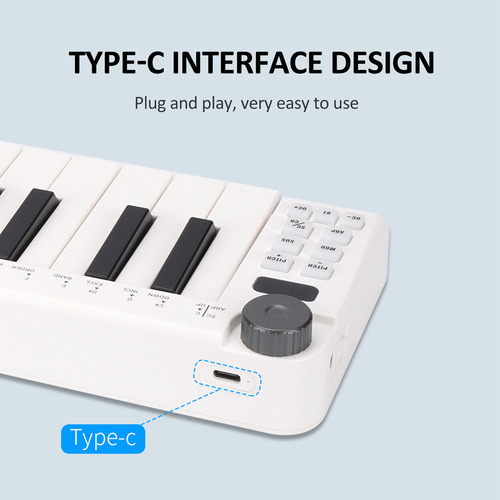 Teclado Controlador Usb De 25 Teclas Smk-25mini M-vave
