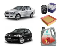 Comprar Kit 2 Filtros Fiat Palio Siena 1.4 Fire Y Selenia 15w40 X4