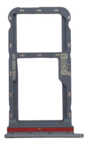 Gaveta Bandeja Chip Sim Card Moto G60 Xt2135 Prata Novo