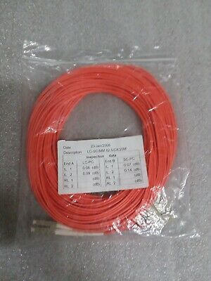 810-l32-066  Lc-sc/mm 62.5/dx/20m  20 Meters Cable Vvm