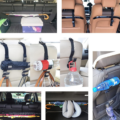 Gancho Para Sombrilla De Coche, Estante Delantero, Reposacab