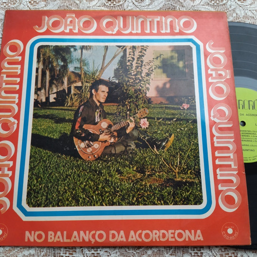 Vinil João Quintino No Balanço Da Acordeona Lp Gaúcho Raro