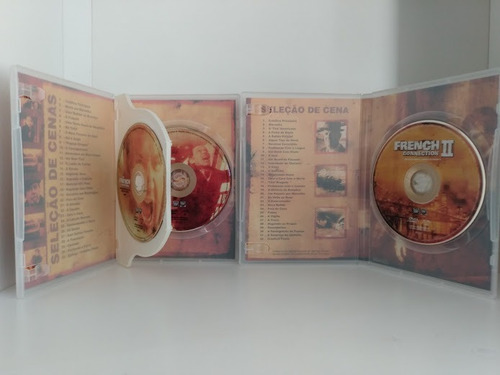 Box Operação E França I E Ii - C/ Luva E 3 Dvds! Zerado!!! (Usado)
