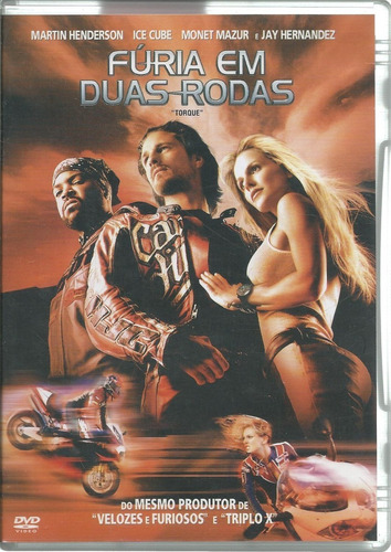 Dvd Fúria Em Duas Rodas