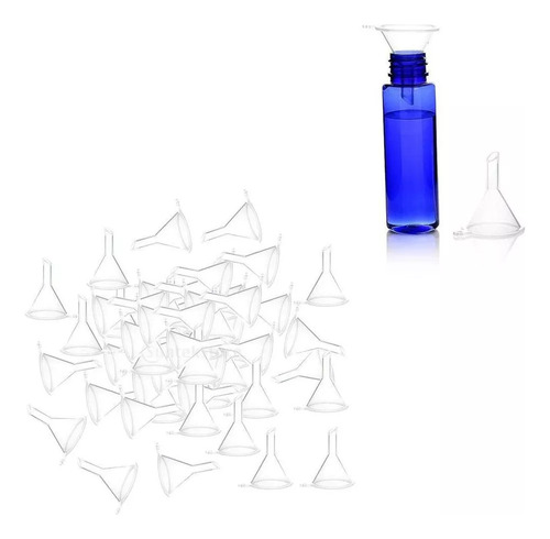 Miniembudos De Cocina Para Llenar Botellas, 100 Unidades
