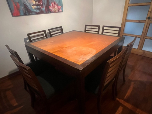 Comedor Cuadrado 8 Sillas 