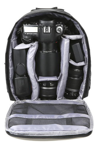 Mochila Pequeña Para Cámara Digital Réflex Digital Y Vídeo,