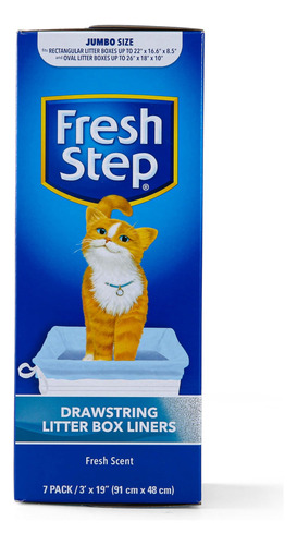 Forro De Caja De Arena Para Gatos Jumbo Perfumado 36x48 Cm 7