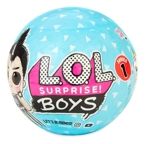 Muñeco L.o.l. Surprise Series 1 Boys 7 Surprises