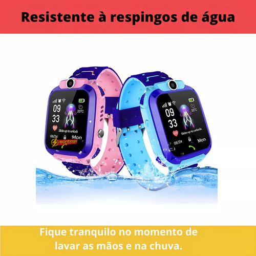 Reloj Inteligente For Niños Con Rastreador Gps Y Chip De