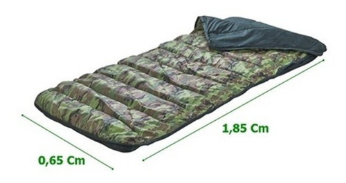 Imagem 1 de 5 de Colchonete Camping 2 Em 1 ( Colchonete + Saco De Dormir )