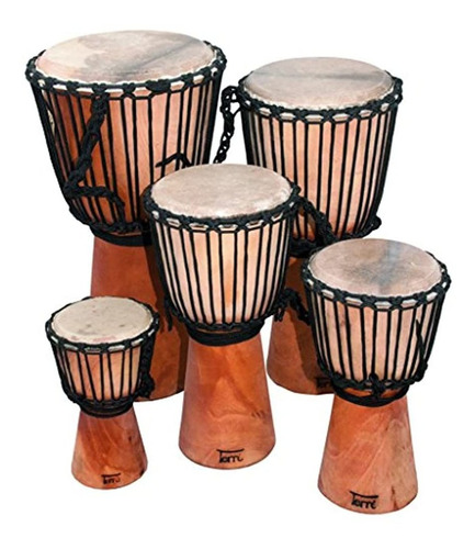 Djembe Standard Oilfinish, 26  De Alto, 12-13  Parche