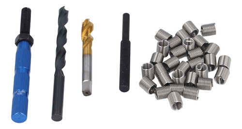 Kit De Insertos De Reparación De Roscas Métricas De Acero In
