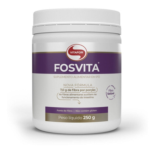 Fosvita Regulador Intestinal Probióticos - Com 250g Vitafor