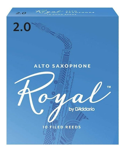 10 Cañas D'addario Royal Para Sax Alto 2 Rjb1020