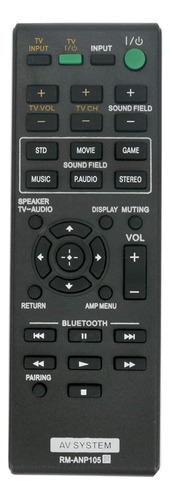 Mando A Distancia Rm-anp105 For Sony For Sa-wct660