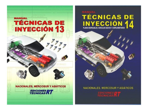 Oferta: 2 Libros Manual Técnicas De Inyección Nº 13 Y 14 Rt 
