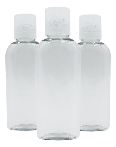 400 Envases Botella Gel Antibacterial 60 Ml Con Tapa!