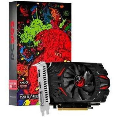 Imagem 2 de 4 de Placa De Vídeo Pcyes Amd Radeon Rx 550, 4gb Gddr5, 128 Bits,
