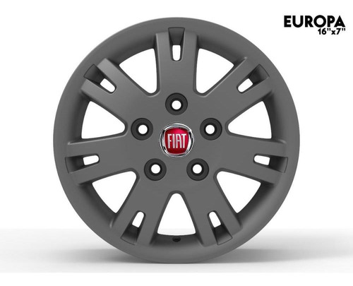 Roda Europa Para Van Fiat Ducato Aro 16 Tala 7 - Pcd 5x130