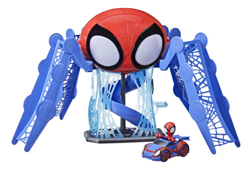 Playset Spider-man Spidey E Seus Incríveis Amigos Web-quarte