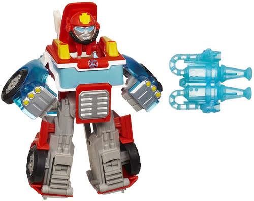 Figura Fire-bot Playskool Heroes Transformers Juguete