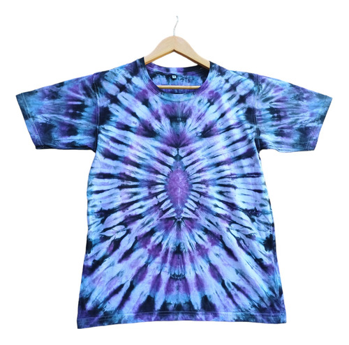 Remera Premium Batik Tie Dye Vortice Color