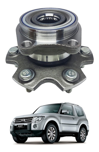 Cubo Roda Traseira Mitsubishi Pajero Full 3.2/3.5 Apos 2007 