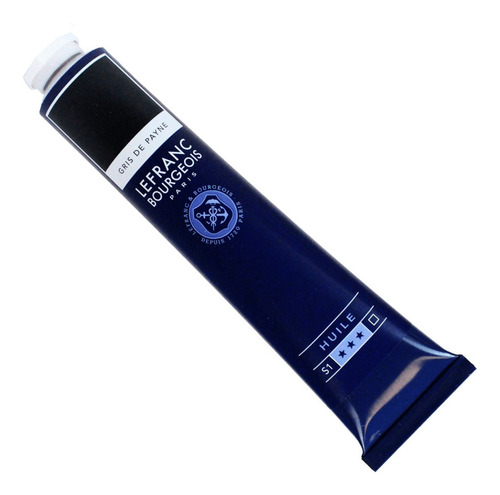 Tinta Óleo Lefranc Bourgeois Fine 150ml 261 Cinza Paynes