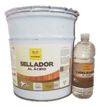Kit Sellador Catalizado Al Acido Cuñete +catalizador 1lt
