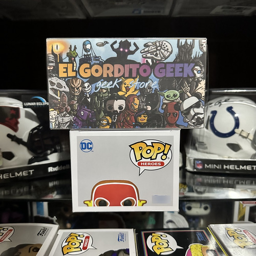 Funko Pop 447 Dc Comics Gingerbread The Flash Galleta (Usado)