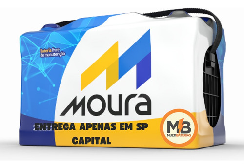 Bateria Automotiva Moura 75ah Jetta, Onix(turbo), Renegade