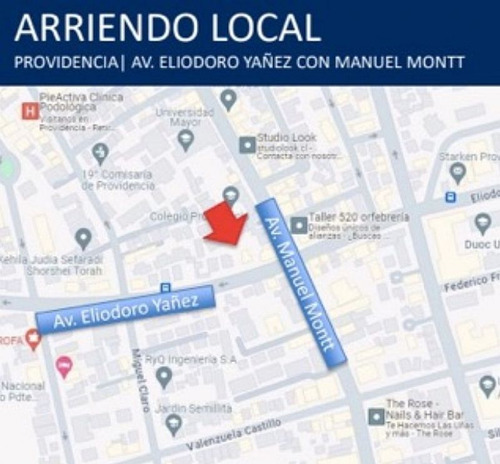 Arriendo Eliodoro Yañez 1215-providencia De 53 Mts2