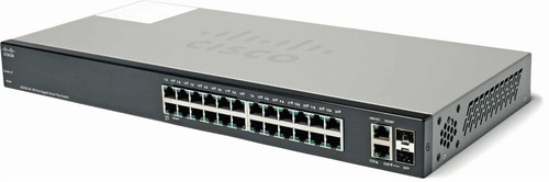 Switch Cisco Sg220-26 Gigabit + 2 Portas Gbiq