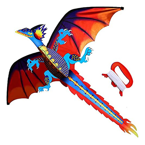 Drago Estereoscópico Hengda Kite Upgrade Classic Dragon Kite