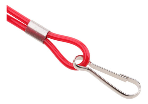2 Motor Tether Lanyard Stop Para Universal (rojo)