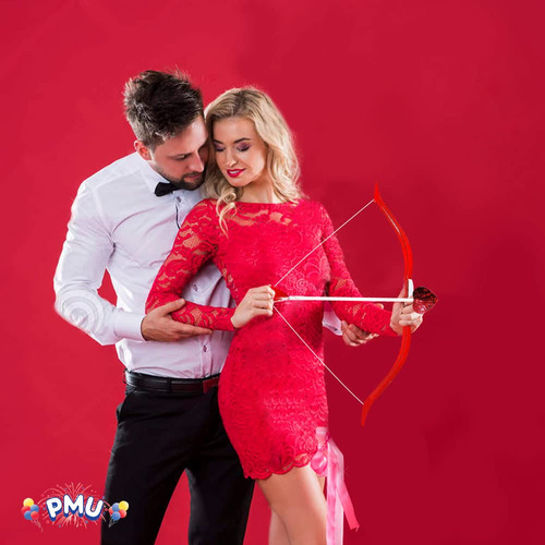 Juego De Arco Y Flecha Pmu Para Eventos Día De San Valentín Color