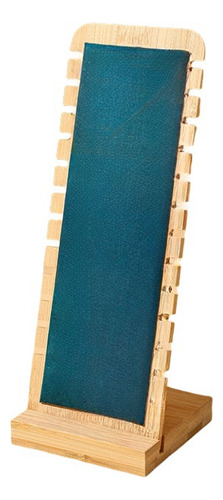 Madera De Bambú, Joyería Collar Display Stand Collar Display