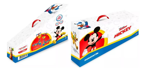 Monopatin Mickey Mouse 3 Ruedas Con Luces Y Sonido