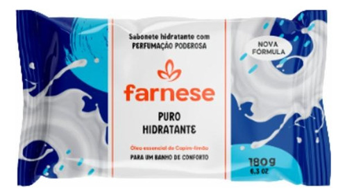 Farnese Puro Hidratante Sabonete 180g Kit C/30