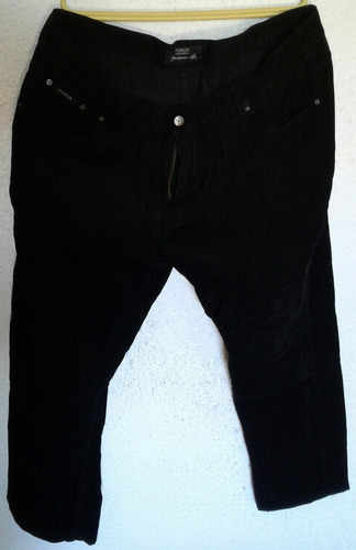 Pantalon De Pana Negro Forum Talle 46.