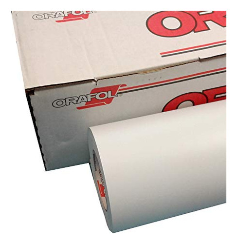 White 24  X 30 Ft Roll Of  631 Vinyl For Craft Cutters ...