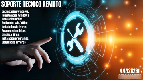 Soporte Técnico Remoto (pc/notebook)