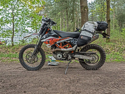 Alforja Coyote Giant Loop 39lts Usa Gris Claro Enduro
