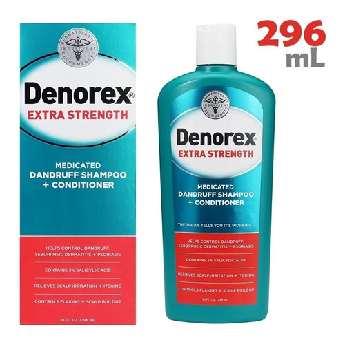 Denorex Extra Strength Dandruff Shampoo Y Acondicionador