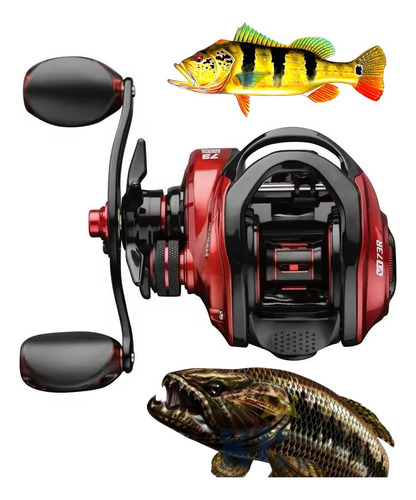 Carretilha Pesca Johncoo Preto 9 Rol. 212gr Vt73r